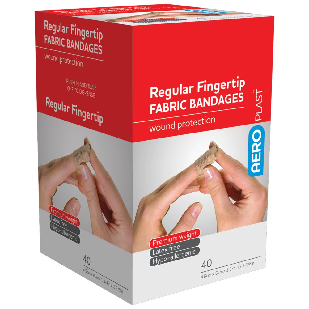 Fabric Regular Fingertip Bandaids assurancefirstaidkits buyonline australia