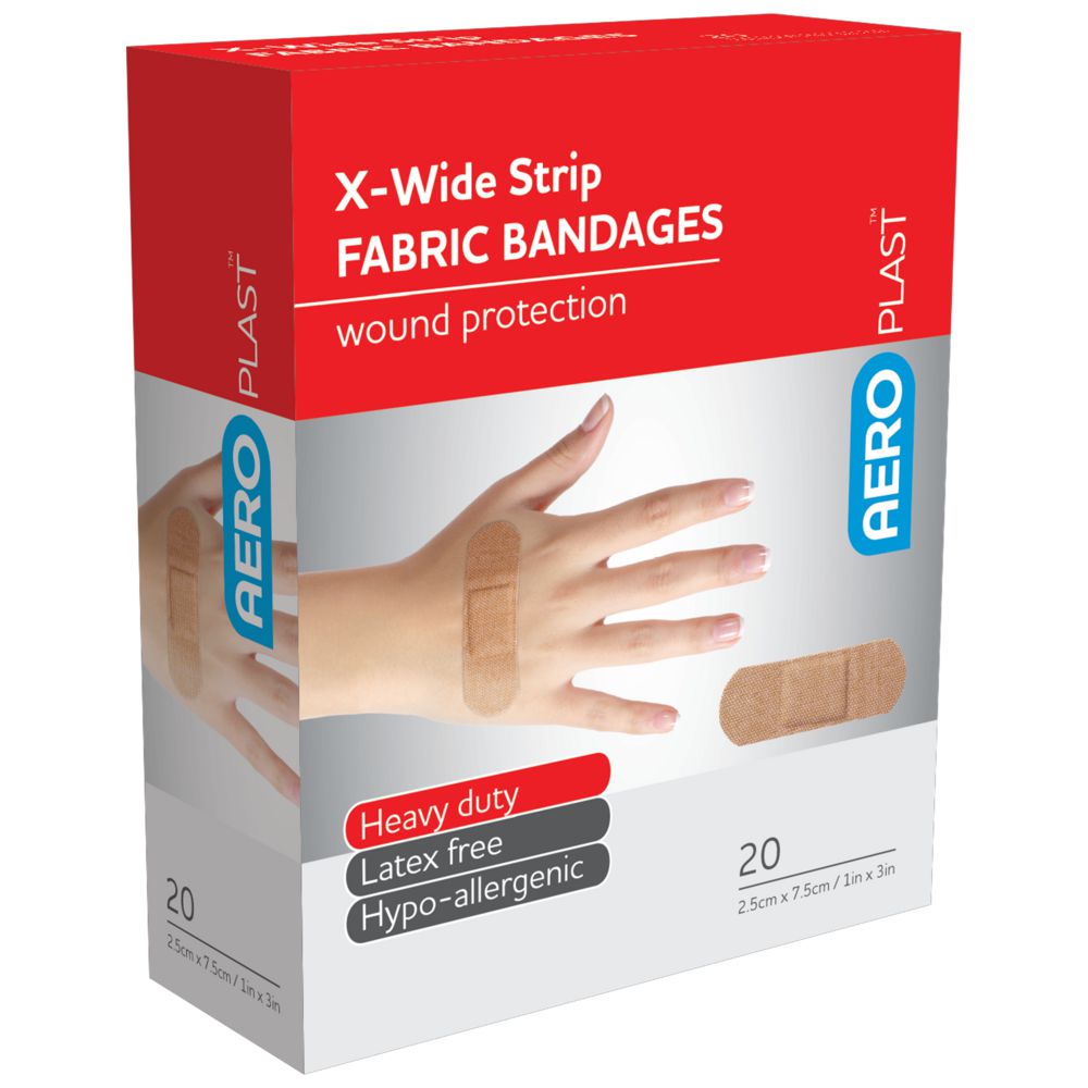 Fabric X - Wide Bandaids assurancefirstaidkits buyonline australia
