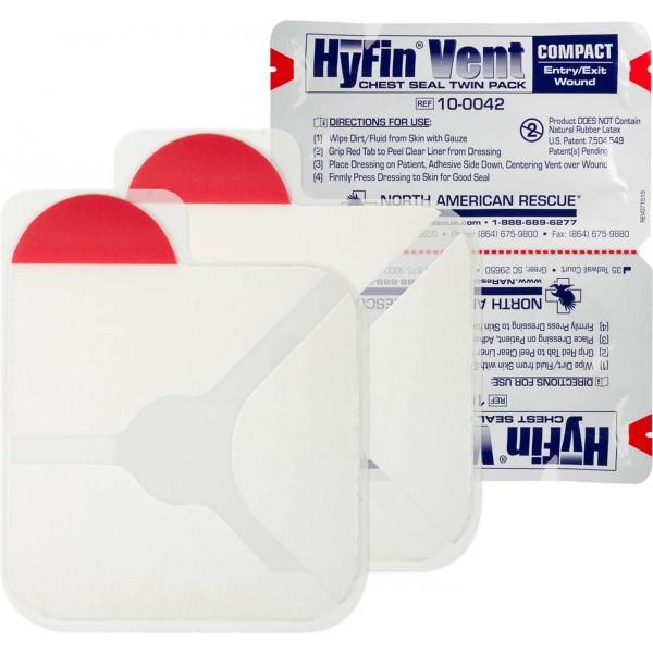 Hyfin Vent Compact Chest Seal Twin Pack assurancefirstaidkits buyonline australia
