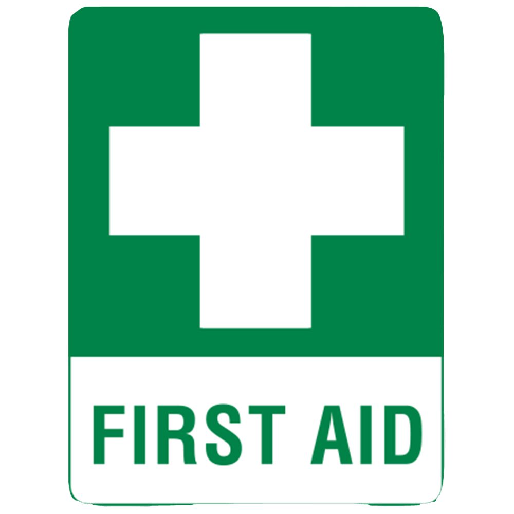 Large Metal First Aid Sign assurancefirstaidkits buyonline australia