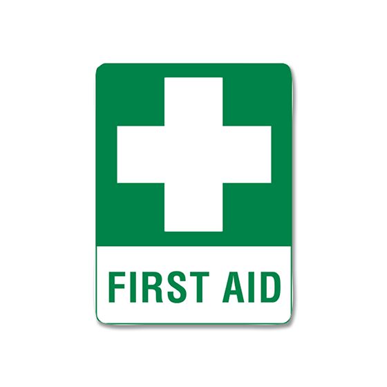 Small Metal First Aid Sign assurancefirstaidkits buyonline australia