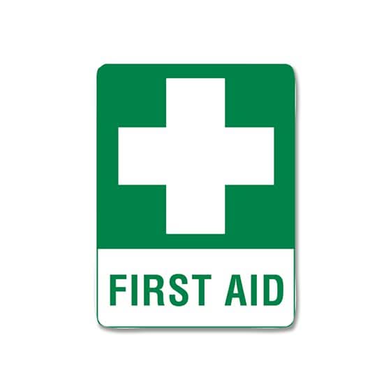 Small Metal First Aid Sign assurancefirstaidkits buyonline australia