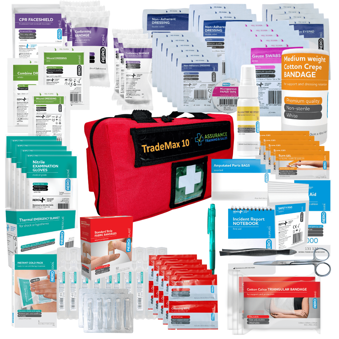TradeMax 10 assurancefirstaidkits buyonline australia