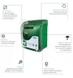 Alarmed AED Cabinet Outdoor 41 x 33 x 19cm