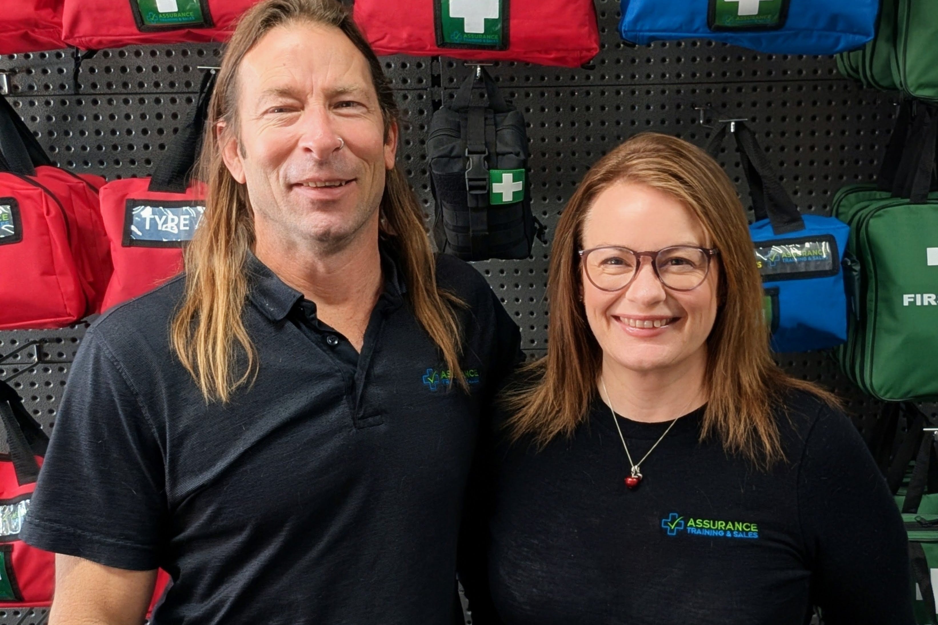 Samantha Kerr & Daniel Curtis Founders of Assurance First Aid Kits