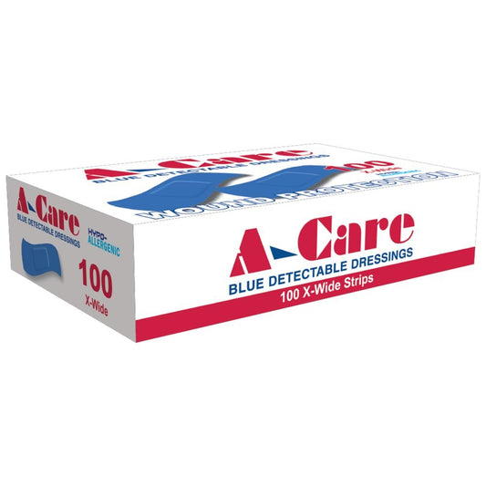 A - CARE Detectable Blue Bandaids assurancefirstaidkits buyonline australia