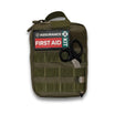 Pink snake bite kit for Australian snake and spider bites. External Front square View.  Built in NSW by Assurance First Aid Kits