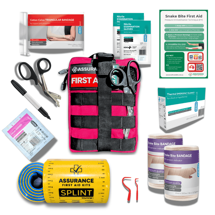 Assurance Snake Bite Plus Pink buy_online  first_aid_kit_built_in_australia