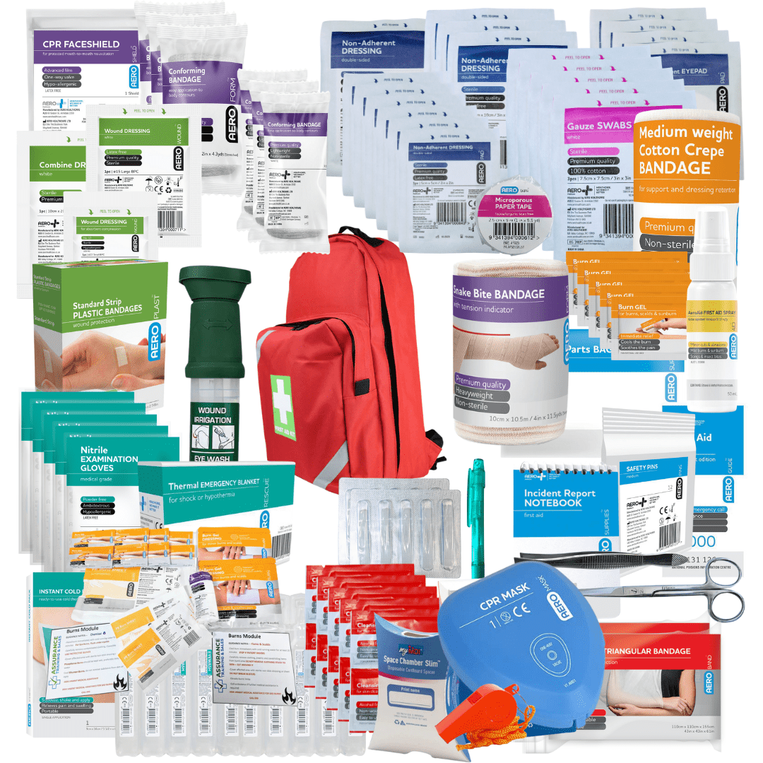 Tour Guide First Aid Excursion First Aid Backpack Large Familyies. Daycare & Tours ...