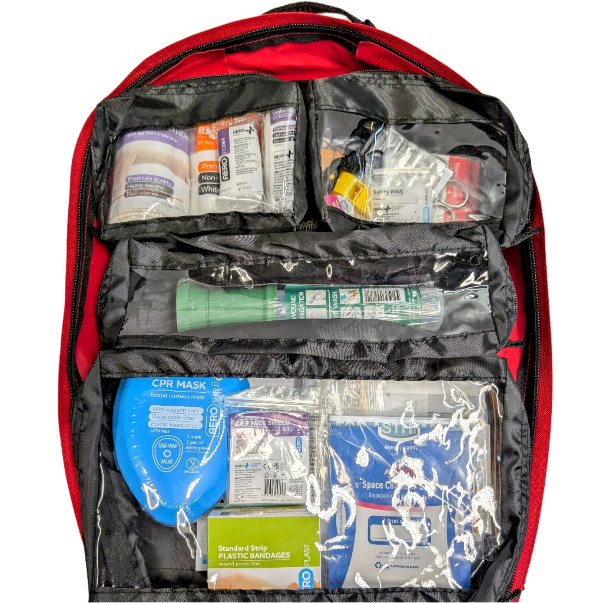 First Aid Backpack Module Kit Excursion First Aid Backpack Large Familyies. Daycare & Tours ...