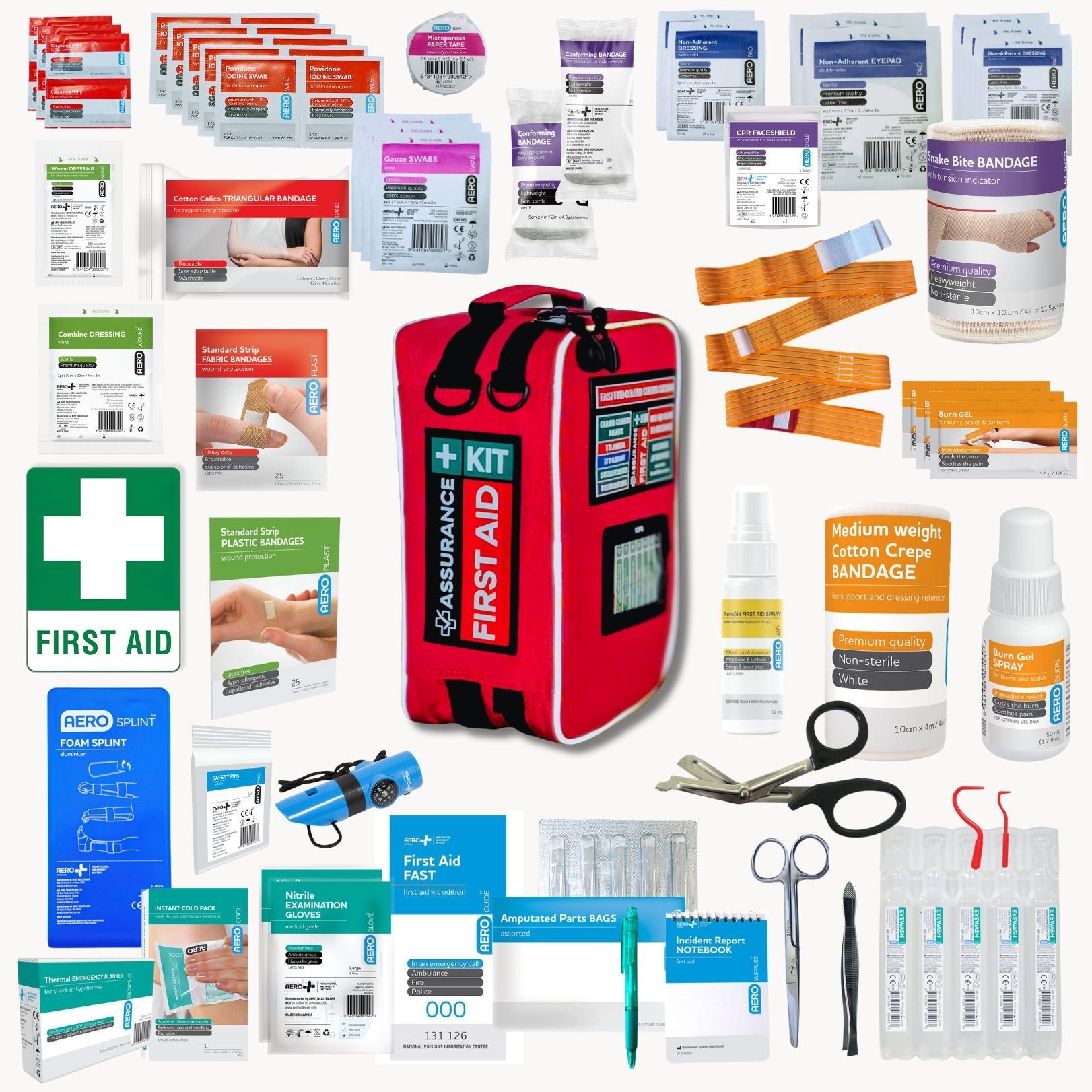 Family 4 X 4 Outdoor First Aid Kit assurancefirstaidkits buyonline australia
