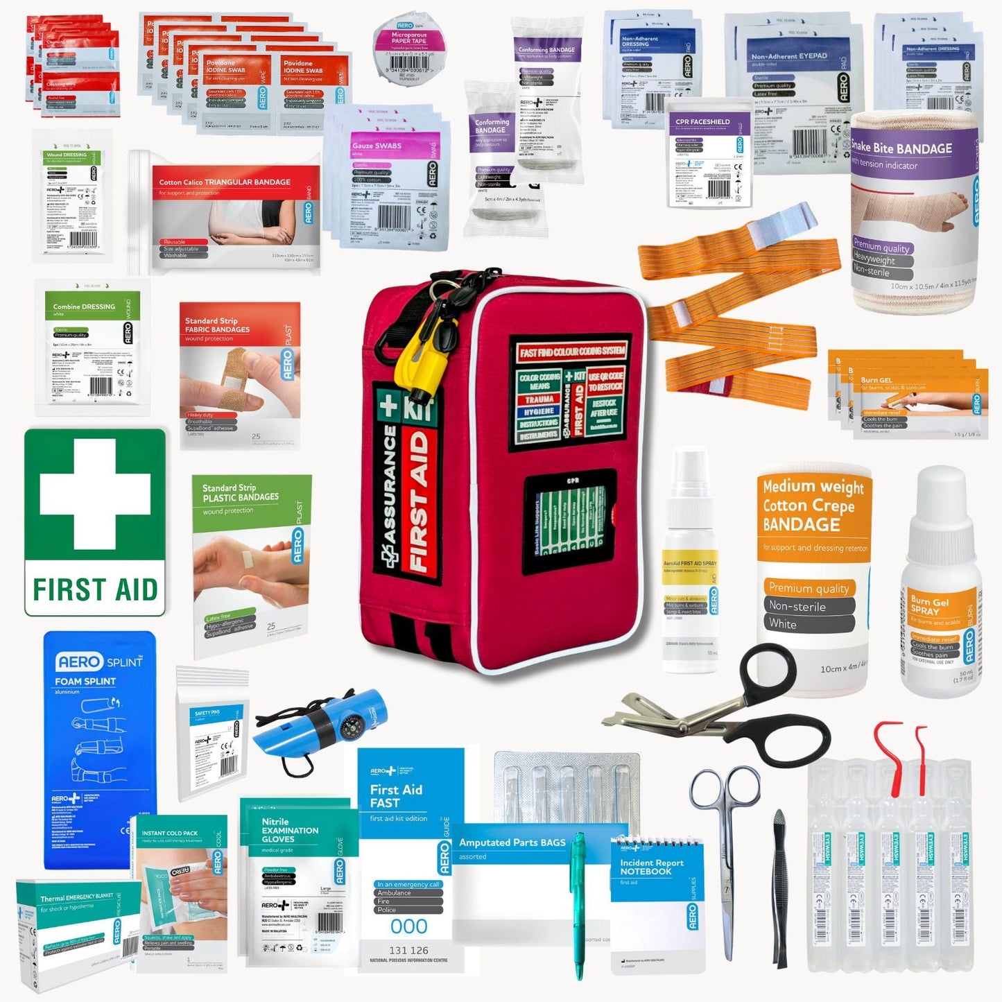 Family 4 X 4 Outdoor First Aid Kit assurancefirstaidkits buyonline australia