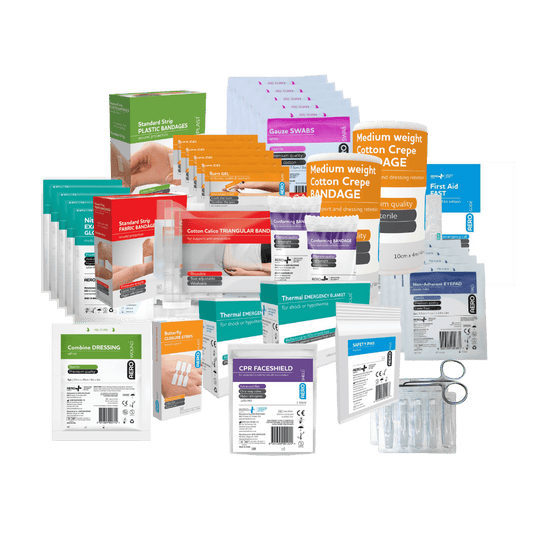 First Aid Kit Restock 10 person assurancefirstaidkits buyonline australia