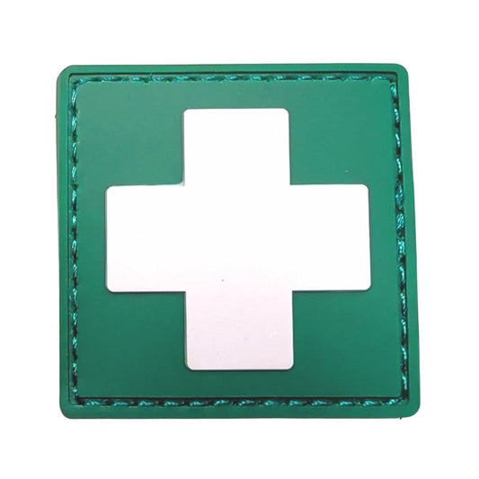 First Aid Velcro Patch Green and White assurancefirstaidkits buyonline australia