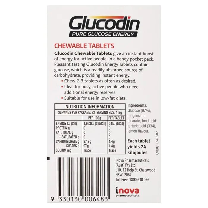 Glucodin Tab 50g assurancefirstaidkits buyonline australia