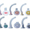 Guedel Airway Size 0 - Size 5 Pack/6