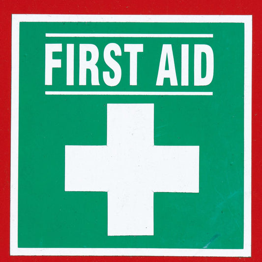 Laminated First Aid Sign assurancefirstaidkits buyonline australia
