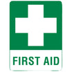 Large Metal First Aid Sign assurancefirstaidkits buyonline australia