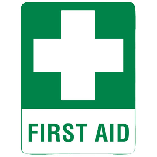Large Metal First Aid Sign assurancefirstaidkits buyonline australia