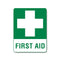 Large Poly First Aid Sign