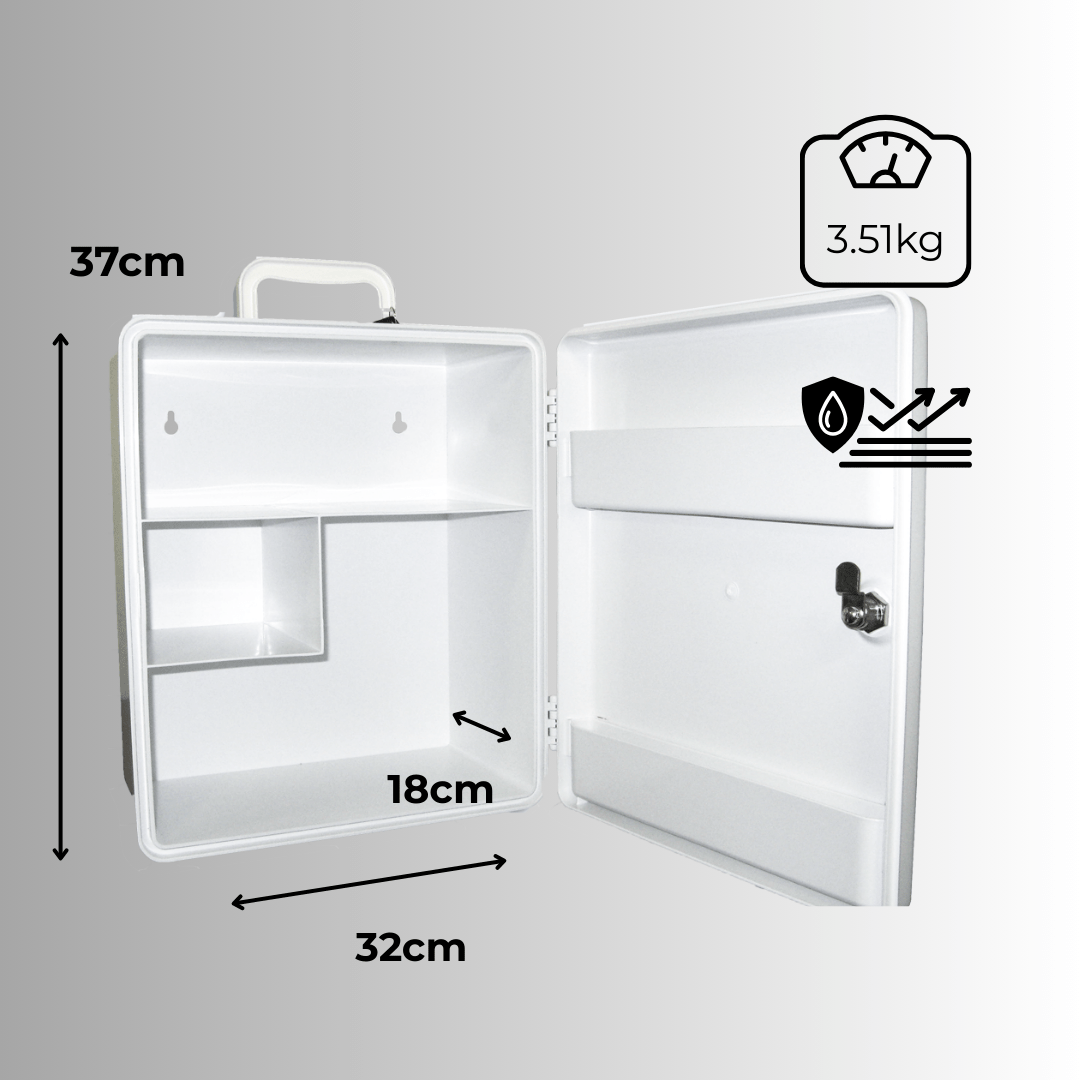 Large Wall Mounted First Aid Cabinet assurancefirstaidkits buyonline australia
