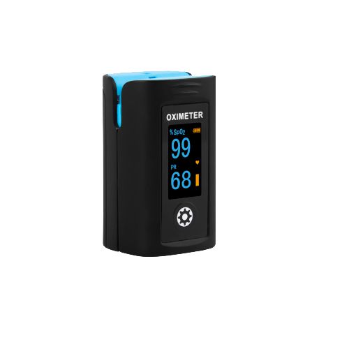Lux Black Finger Pulse Oximeter assurancefirstaidkits buyonline australia