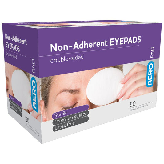 Non - Adherent Eye Pads 5.5 x 7.7cm assurancefirstaidkits buyonline australia