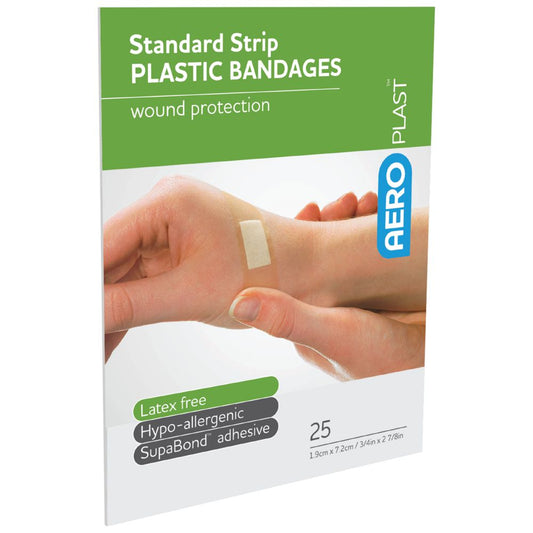 Plastic Standard Strip 7.2 x 1.9cm assurancefirstaidkits buyonline australia
