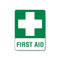 Small Metal First Aid Sign