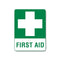 Small Poly First Aid Sign