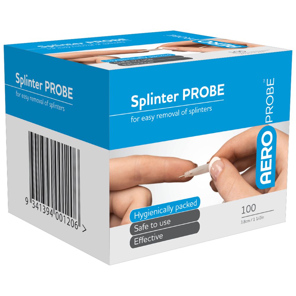 Splinter Probes 3.7cm Sheet/5 assurancefirstaidkits buyonline australia