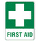 Vehicle First Aid Sticker Weather Resistant