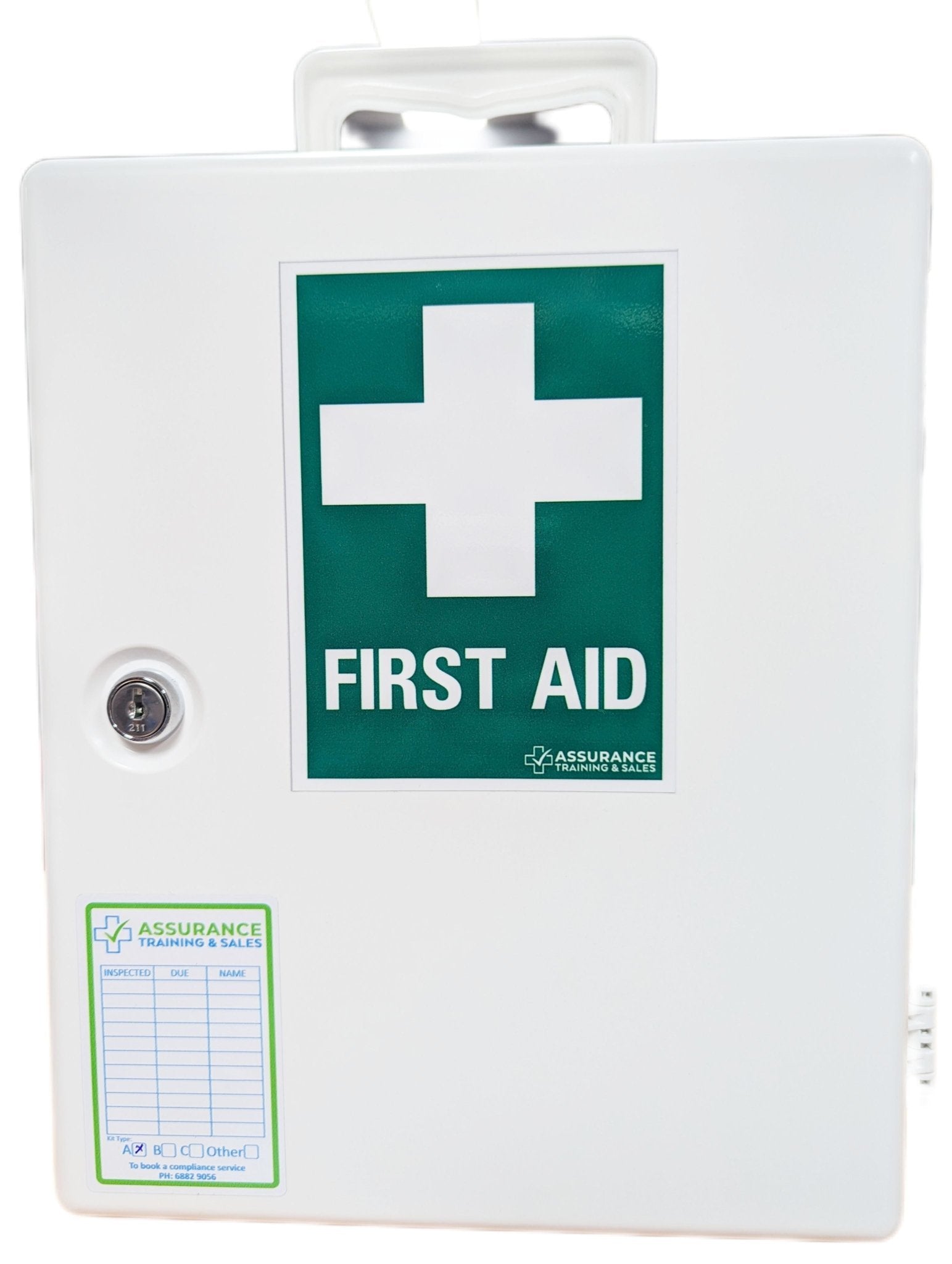 Wall Mounted First Aid Cabinet Small assurancefirstaidkits buyonline australia