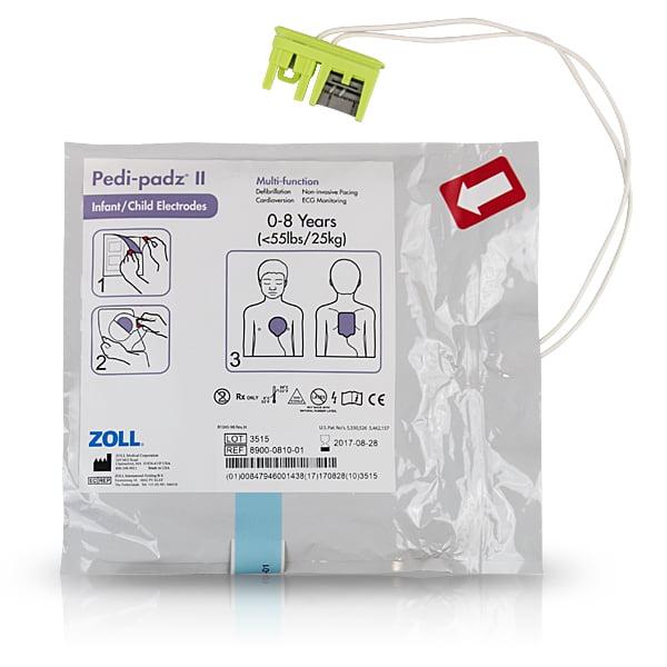 ZOLL AED Plus Defibrillator Pads Kids assurancefirstaidkits buyonline australia